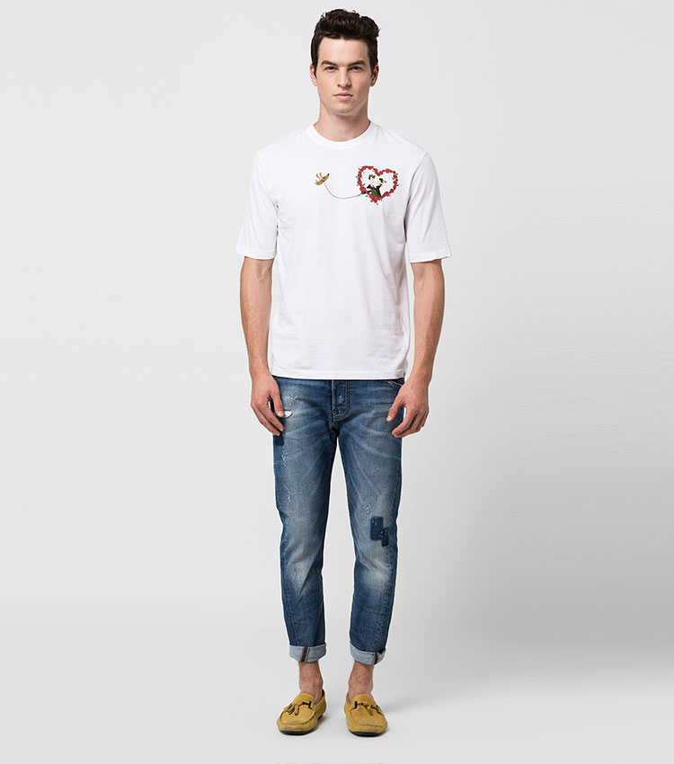 【dsquared2d二次方 男士短袖t恤】dsquared2 男士t恤 【正品 价格