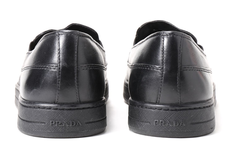 【prada普拉達 男士商務鞋】prada(普拉達) 黑色商務鞋【正品 價格