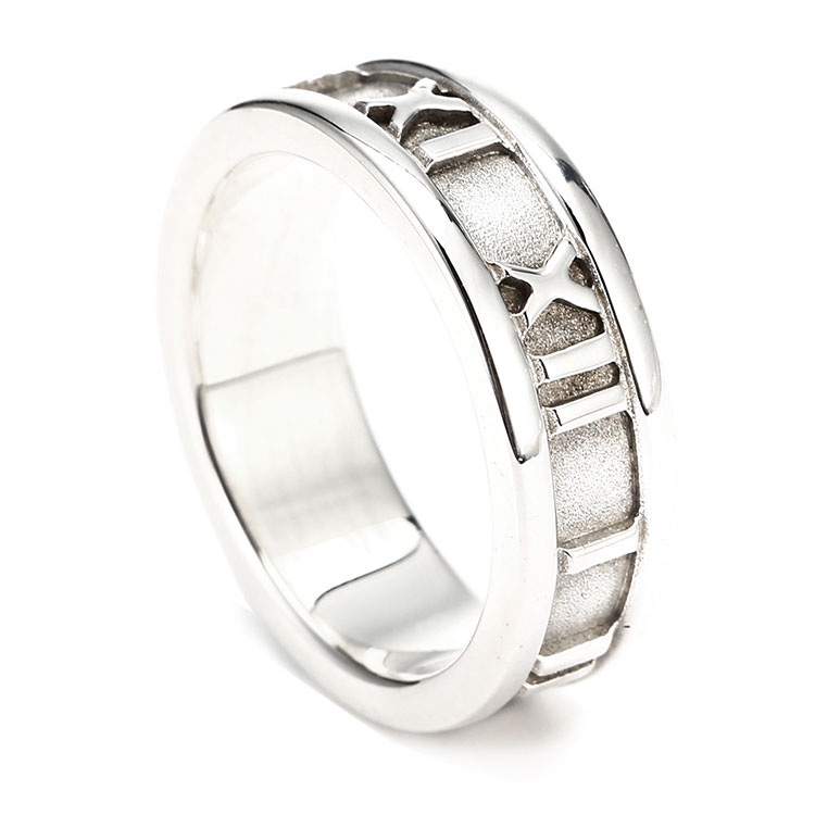 (蒂芙尼) atlas系列s925银戒指51