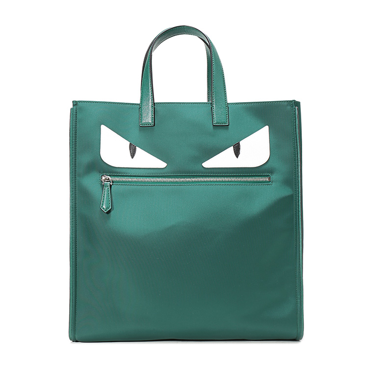 fendi(芬迪) 绿色尼龙单肩包