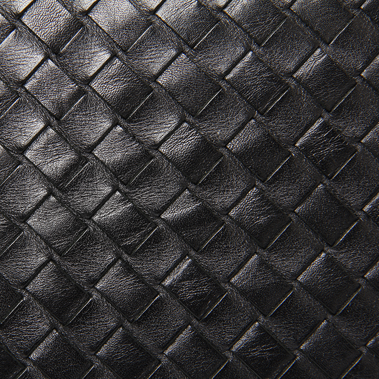 bottega veneta(葆蝶家) 黑色皮质两用包