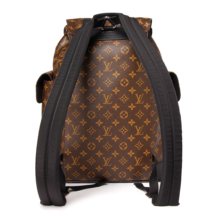 louis vuitton(路易威登) 老花色双肩包christopher