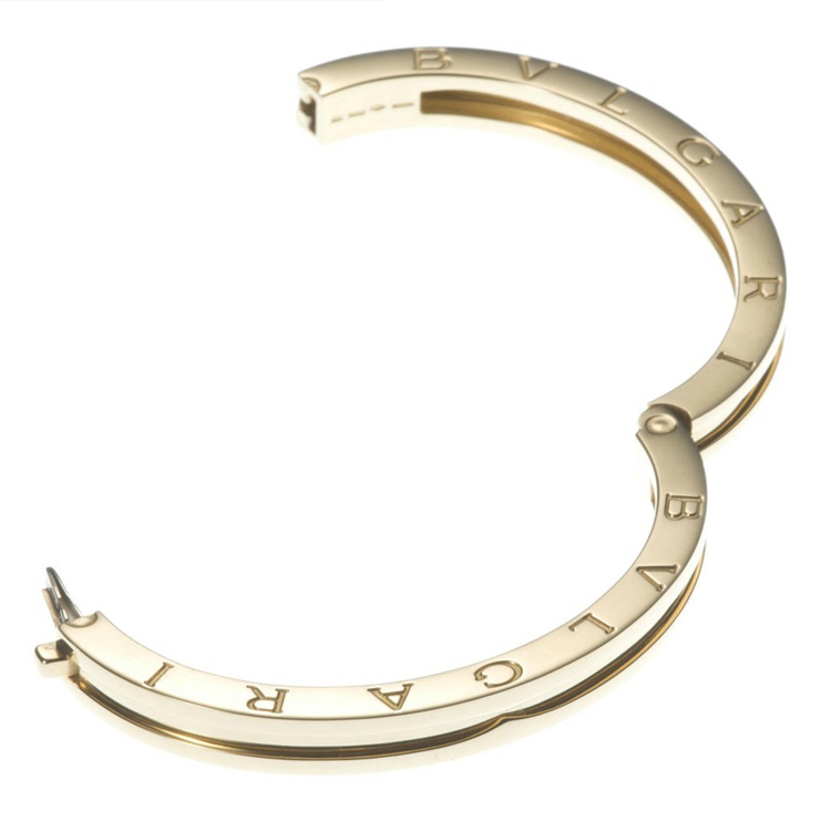 宝格丽 bvlgari 18k黄金大手镯 简约大气,易于搭配 br850958
