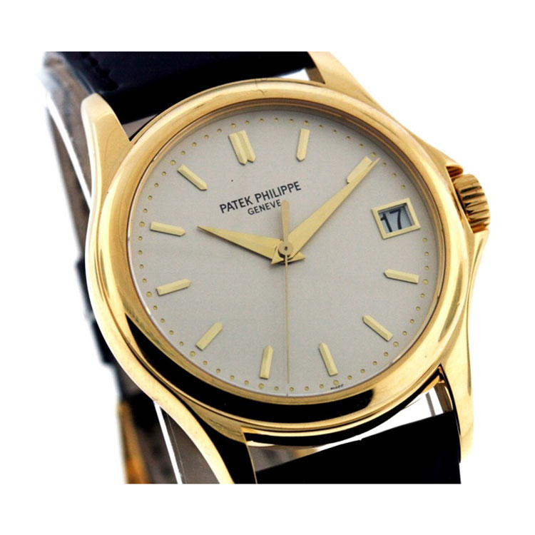 patek philippe(百达翡丽) calatrava 系列男士机械腕表5127j-001