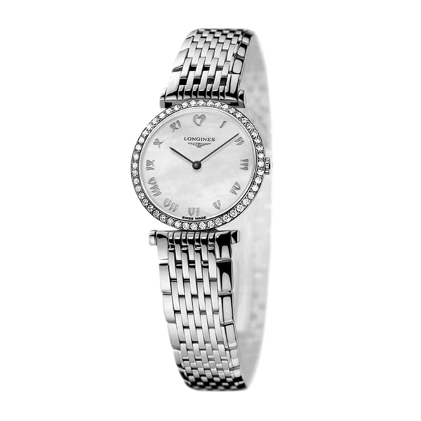 longines/浪琴嘉岚镶钻石英女表(l4.241.0.09.6 )