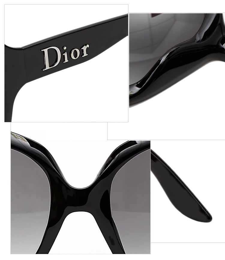 【dior迪奥 眼镜】dior/迪奥太阳镜 glossy 1 584lf黑框女式墨镜