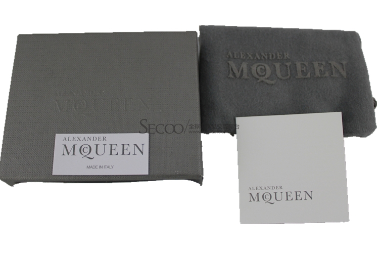 alexander mcqueen亚历山大麦昆金色骷髅头手镯