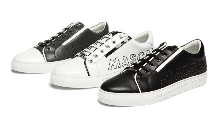 mascal/麦斯克尔时尚休闲小牛皮追求品质的休闲人群男士系带休闲鞋 深