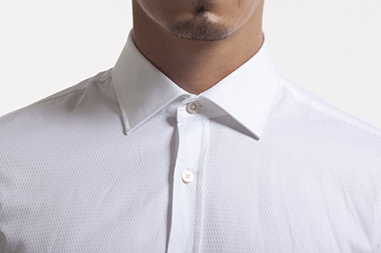 modesto bertotto/博图 白色 纯棉 男士衬衫 长袖 正装 商务 休闲 m