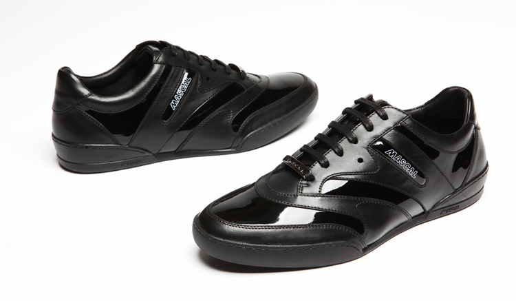 mascal/麦斯克尔时尚休闲小牛皮追求品质的休闲人群男士系带休闲鞋 深