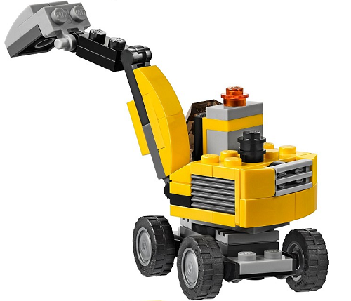 乐高lego 创意系列 31014 动力挖掘机