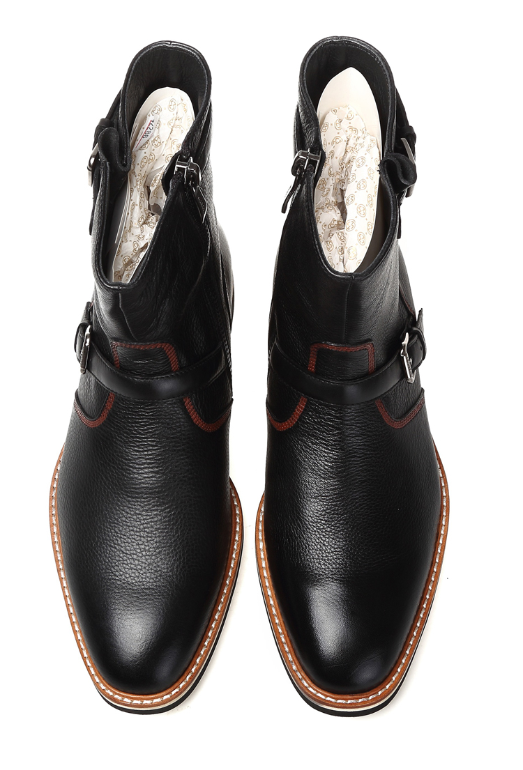 mascal/mascal时尚休闲小牛皮男士靴子