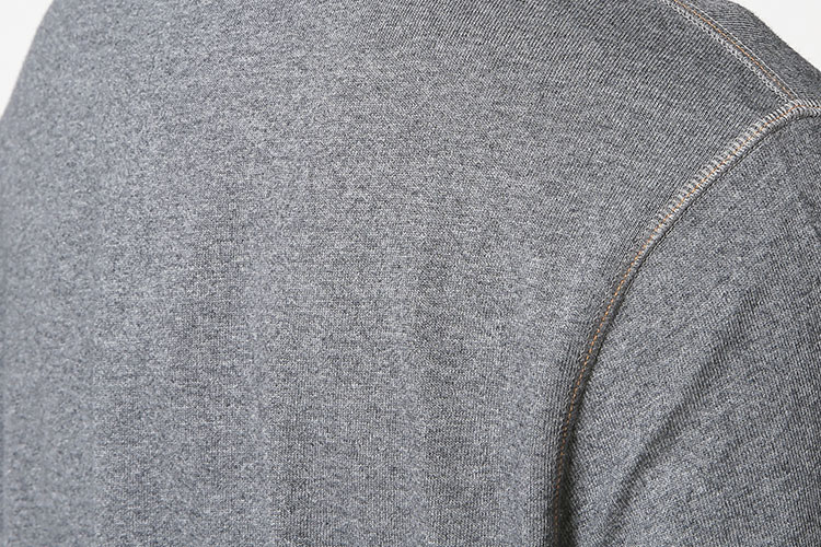 hugo boss/雨果波士男士外套-男士橙牌灰色棉质休闲运动服