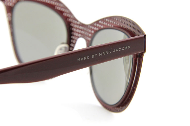 marc jacobs/马克雅各布斯435skuass酒红色时尚太阳镜眼镜