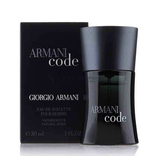 armani/阿玛尼 黑色密码印记男士香水30ml