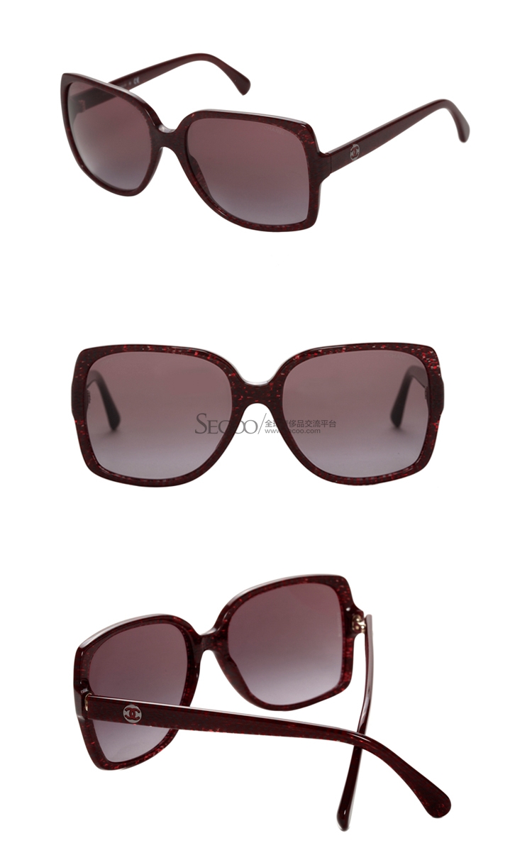 chanel / 香奈儿 5267 1410/s1 女士新款太阳镜 褐