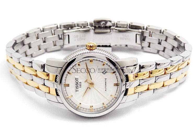 tissot天梭宝环系列 t97.2.183.31 机械女表