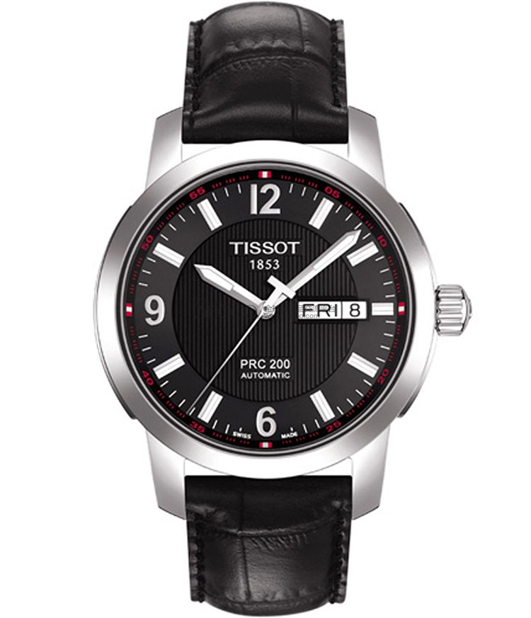 tissot天梭prc 200系列 t014.430.16.057.00 机械男表