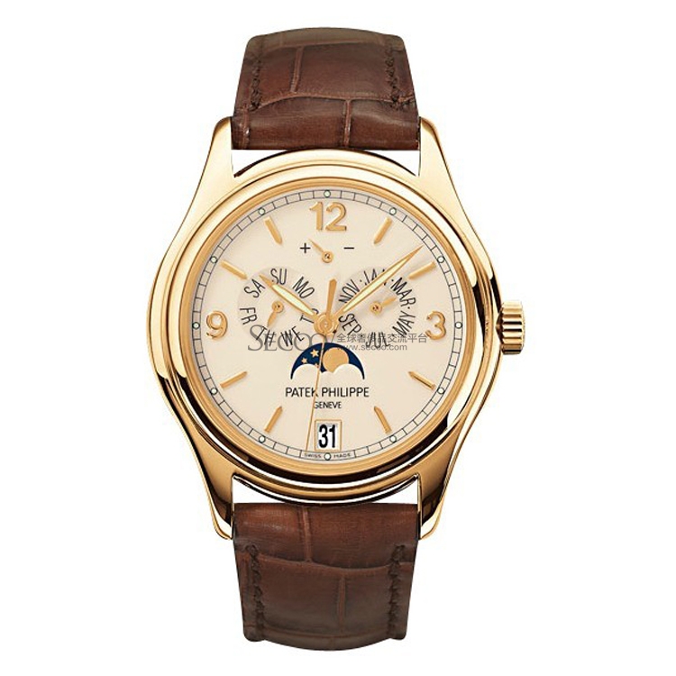 patek philippe/百達翡麗 複雜功能系列男士機械腕錶 5146j-001