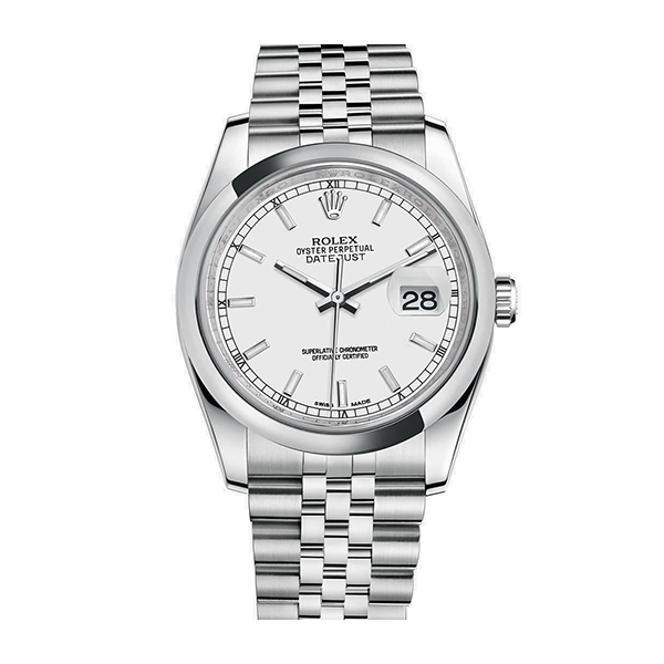 rolex劳力士日志型系列男士机械腕表 116200 银色纪念型表带