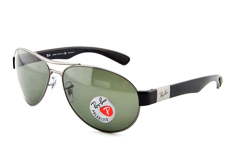 ray-ban/雷朋 树脂偏光镜片rb3509 004/9a 63金属全框镜架男士太阳镜