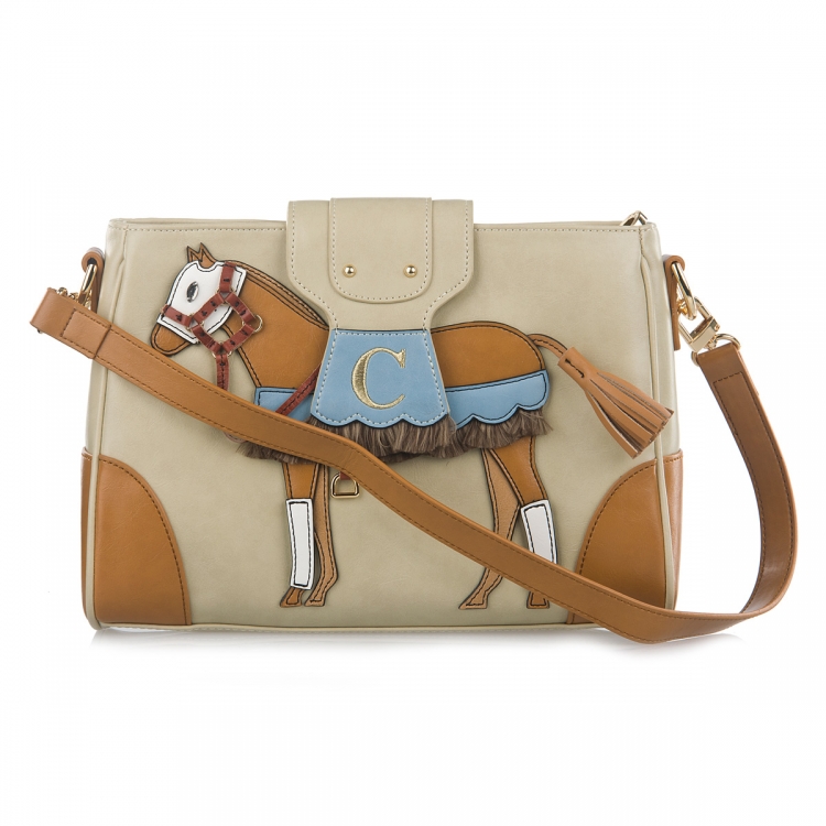 lapalette 小马包 女士多色马图案迷你斜跨单肩包bx3xg557