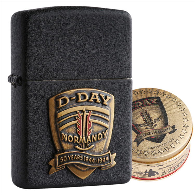 芝宝zippo打火机 d-day诺曼底登陆50周年纪念c94(94年年度机)