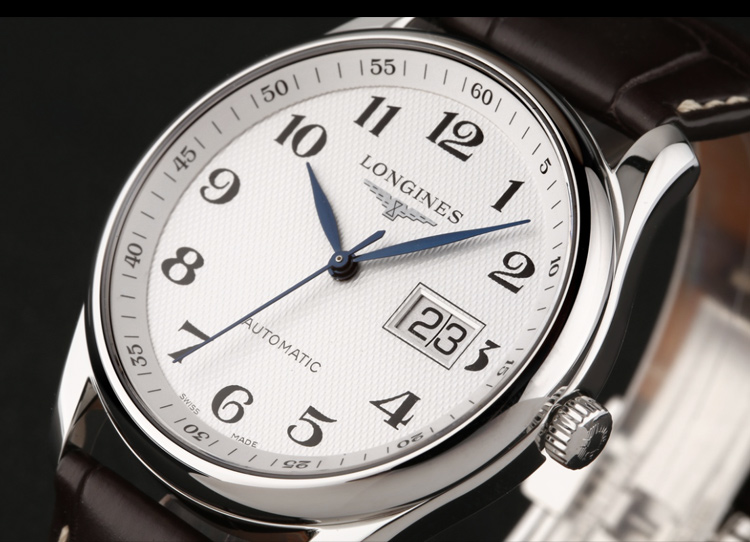 longines/浪琴名匠系列男式自動機械腕錶l2.648.4.78.