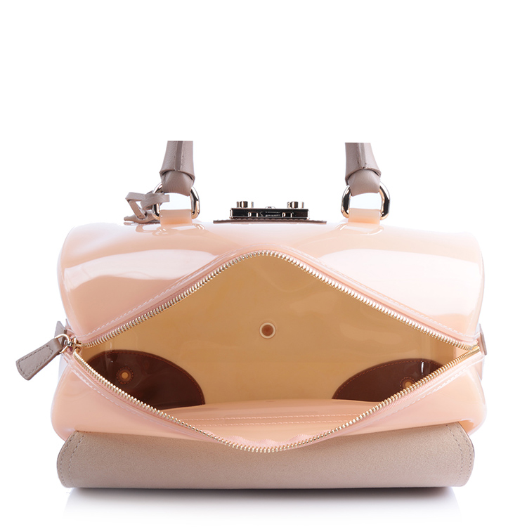 furla/芙拉女款中号裸色pvc果冻手提包 果冻包 bbt3