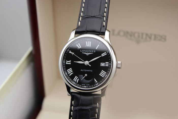 longines/浪琴名匠系列男式自动机械腕表l2.708.4.51.