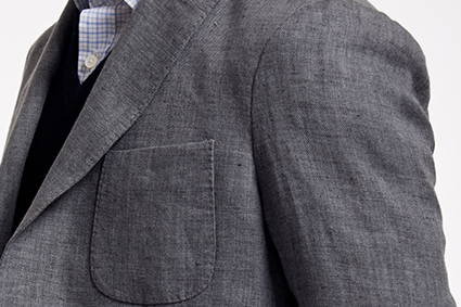 modesto bertotto/博图 意大利原产 轻奢侈品牌男装 灰色 亚麻 男士