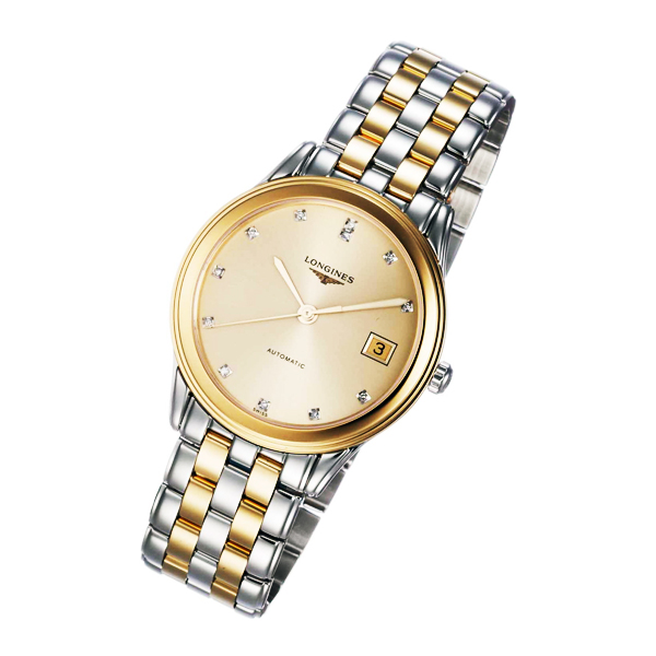 longines/浪琴军旗系列男式自动机械腕表l4.774.3.37.