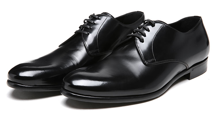 dolce&gabbana/杜嘉班纳男士商务鞋-男士黑色牛皮时尚皮鞋