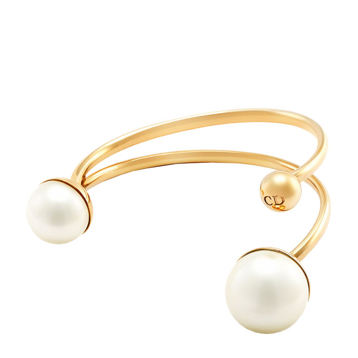 dior/迪奥 女士珍珠淡金色手镯