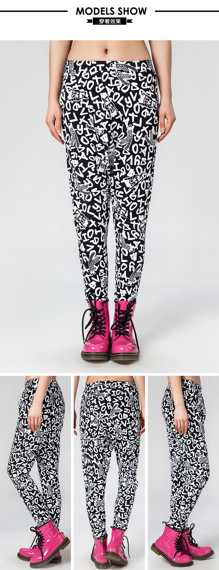 d-mop loveis/loveis 女士裤子 时尚潮牌 原创设计 春夏新款字母图案