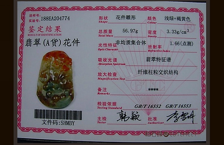 cute meet/相石缘 鸿运当头 罕见收藏级天然缅甸a货