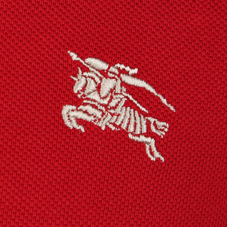 burberry/博柏利brit系列骑士刺绣标纯棉短袖polo衫男士t恤3459135