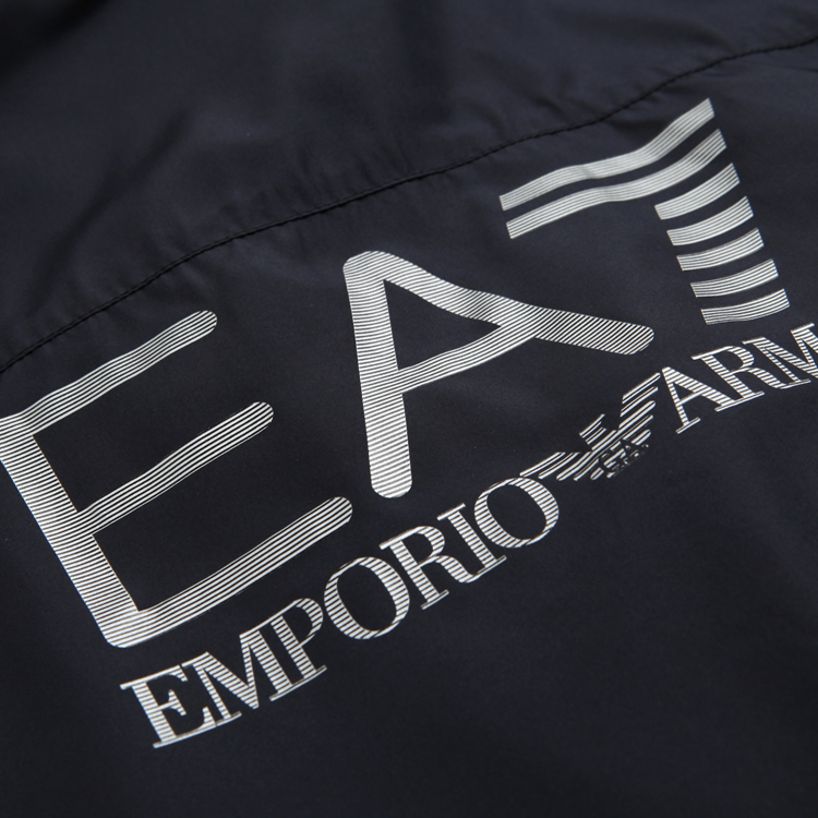 emporio armani/安普里奥阿玛尼 ea7薄款涤纶带隐形帽夹克男士外套
